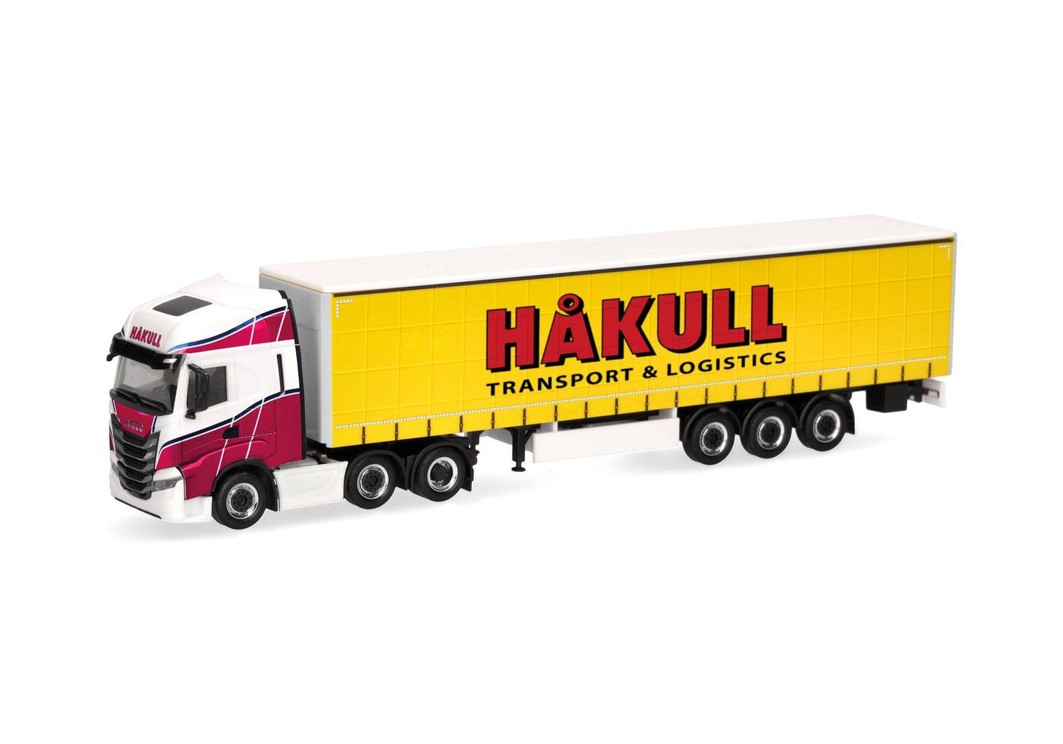 1:87 Herpa - Iveco S-Way Gardinenplanen-Sattelzug 