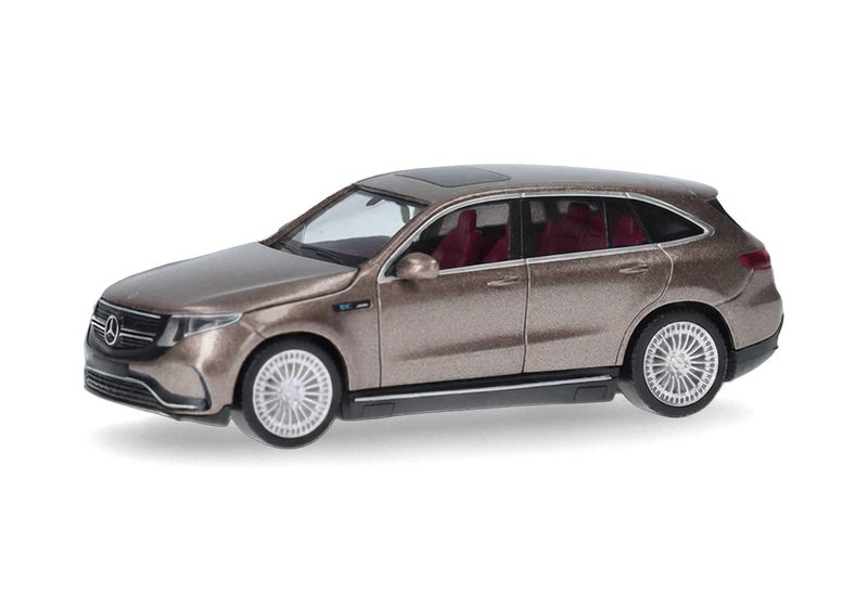 1:87 Herpa - Mercedes-Benz EQC AMG, mojavesilber