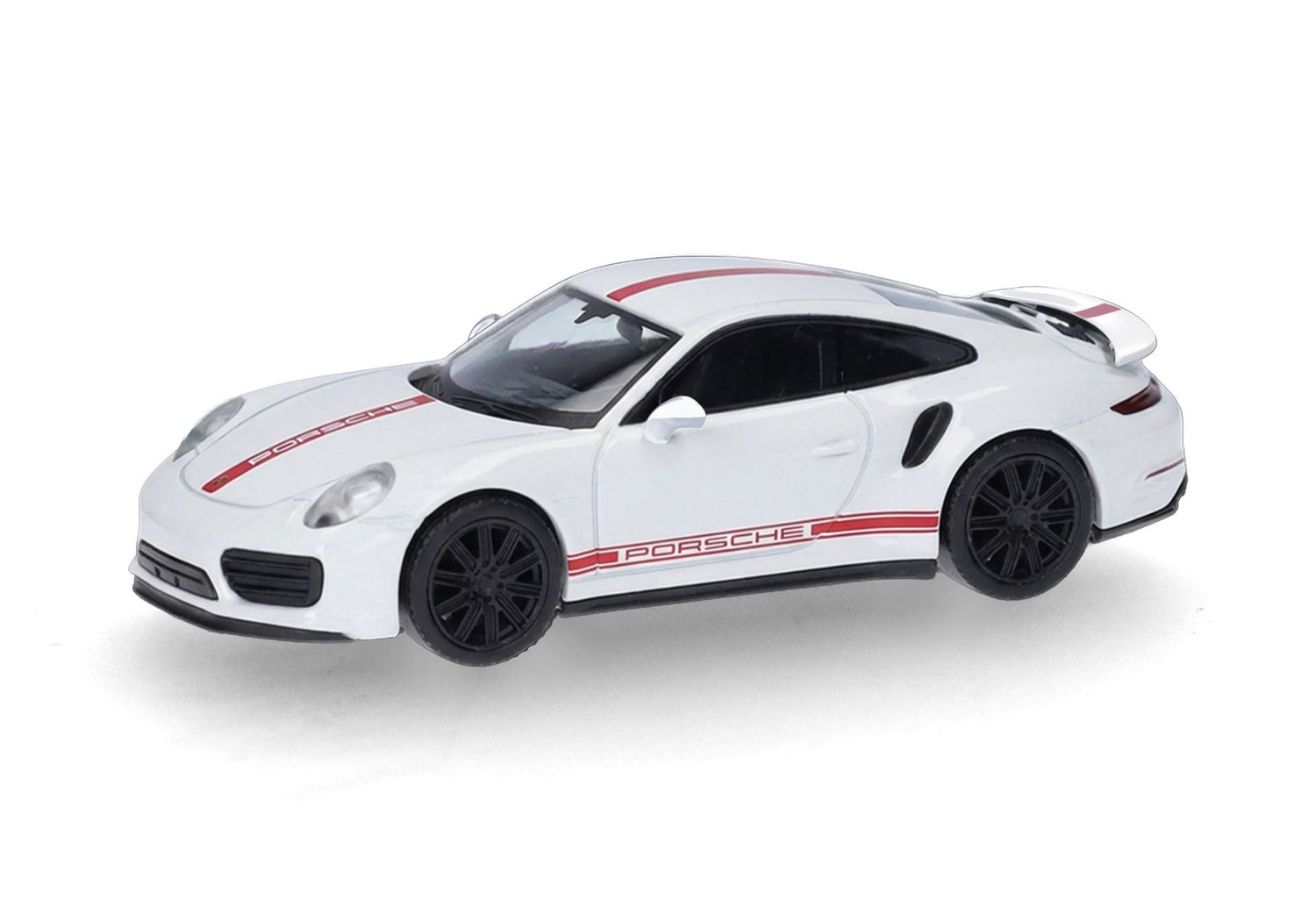 1:87 Herpa - Porsche 911 (991) Turbo, carraraweiß