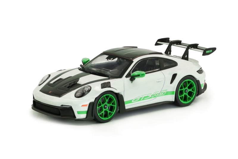 1:43 Solido - Porsche 911 (992) GT3 RS Tribute to Carrera RS Package – White w/Green