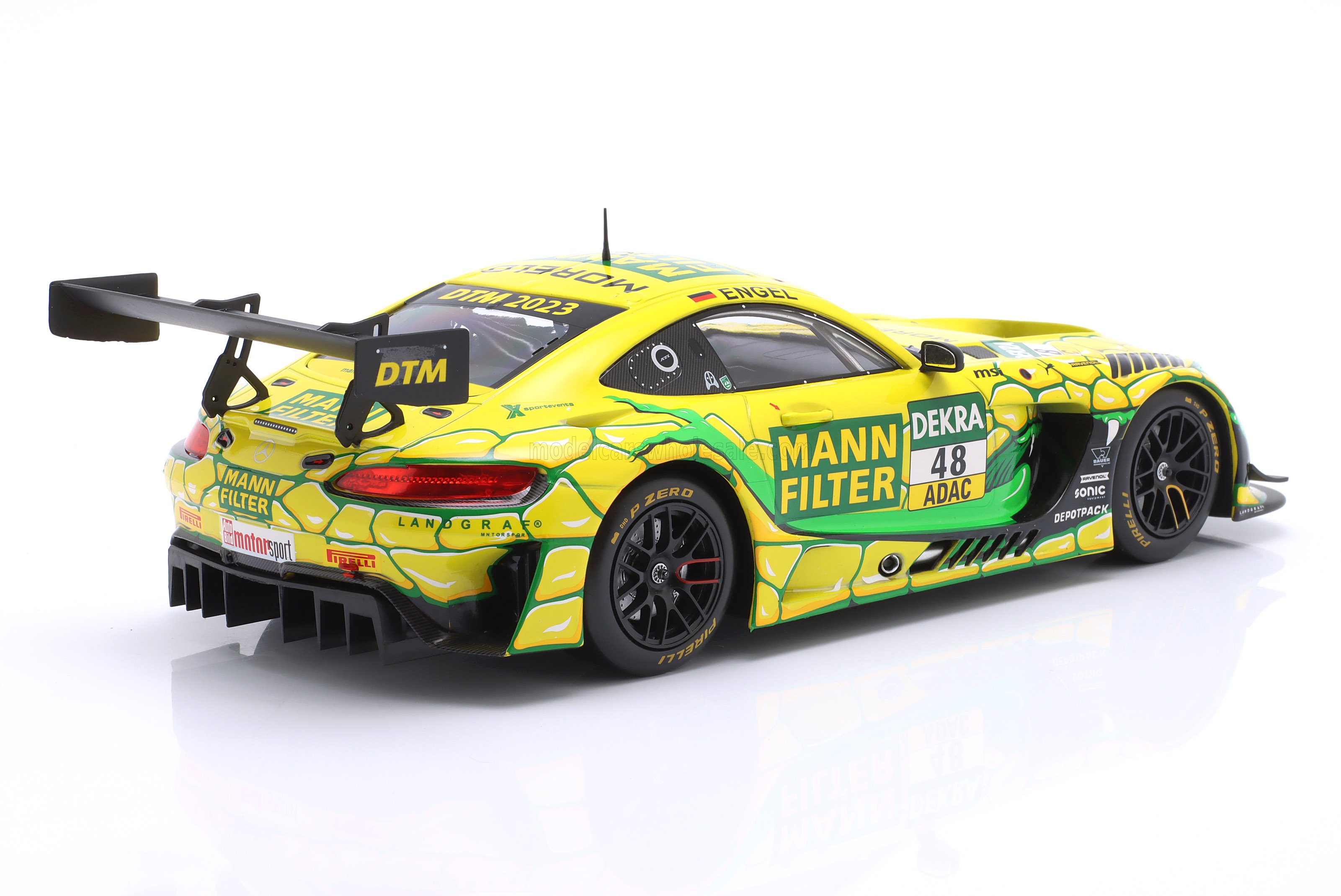 1:18 Ixo - Mercedes AMG GT3 Evo Team Landgraf #48 DTM Season 2023 M. Engel