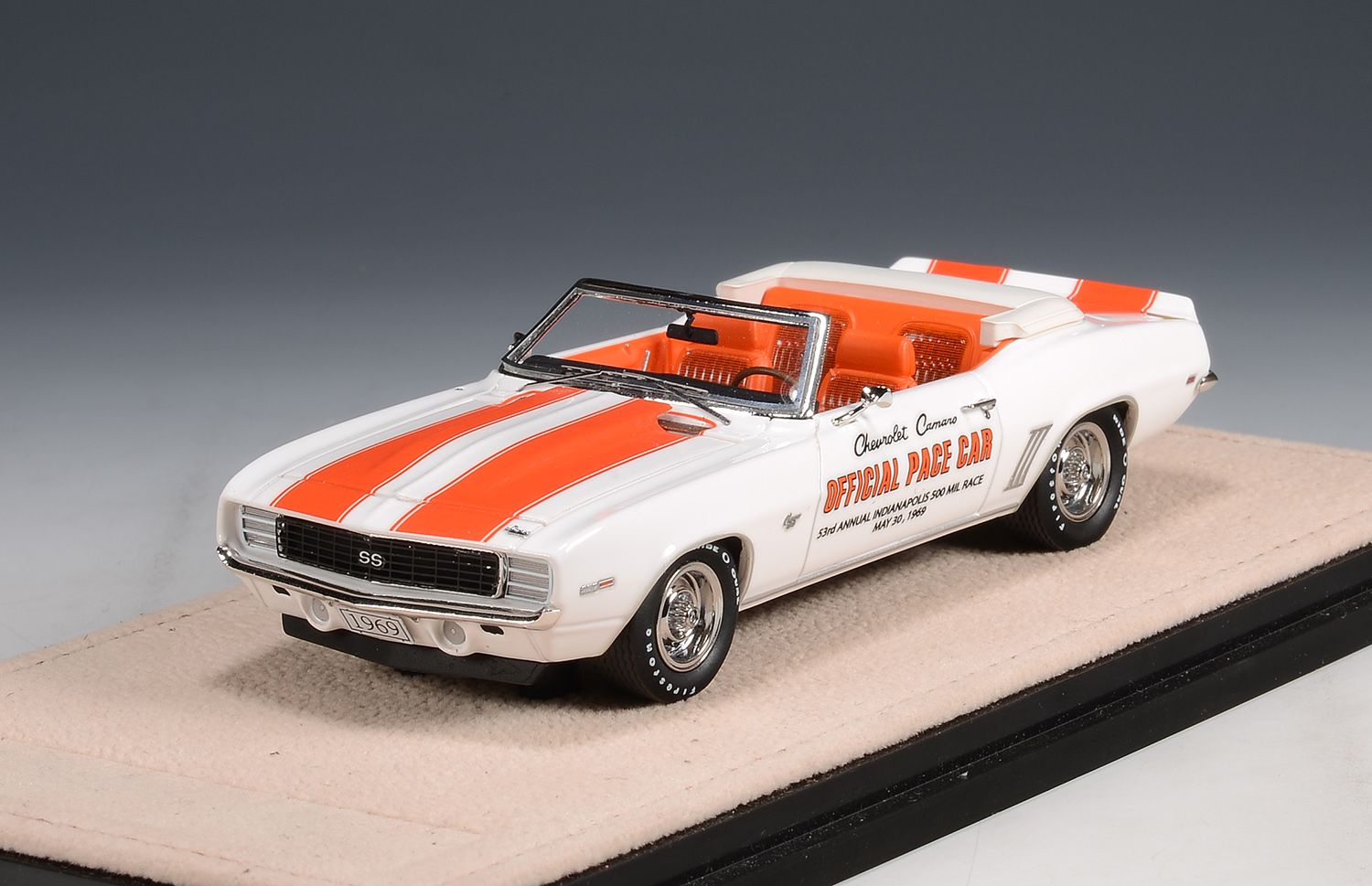 1:43 Stamp Models - 1969 Chevrolet Camaro Indy Pace Car Indy Pace Car