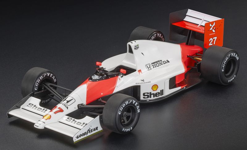 1:43 GP Replicas - McLaren F1 MP4/5B #27 World Champion 2nd Japan GP 1990 A. Senna