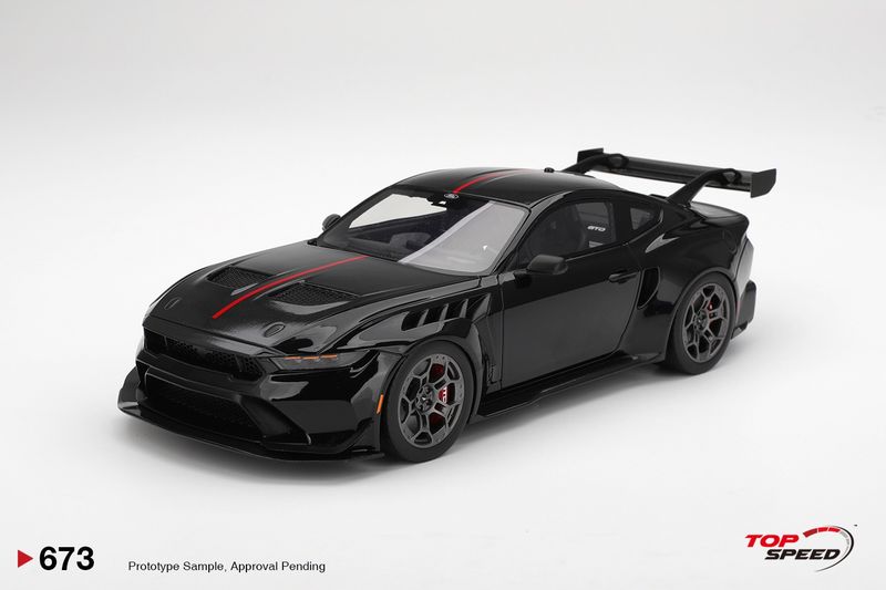 1:18 TSM - 2025 Ford Mustang GTD Black