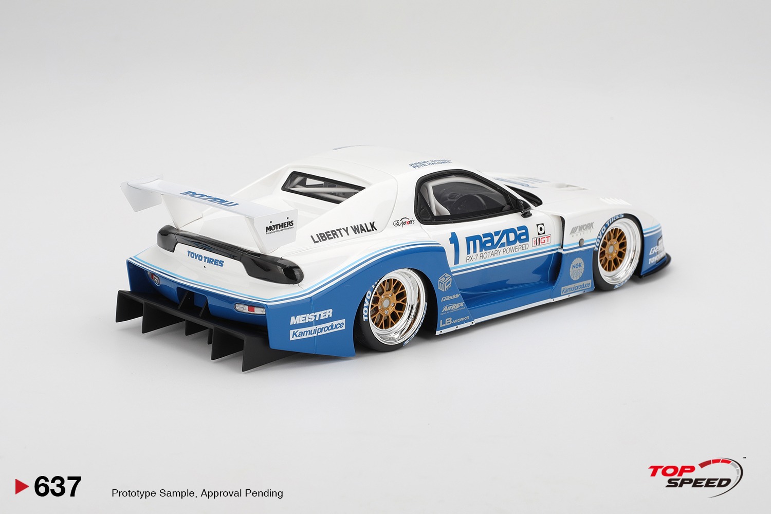 1:18 TSM - 2024 Mazda RX-7 (FD3S) #1 LB Super Silhouette Imsa 2024