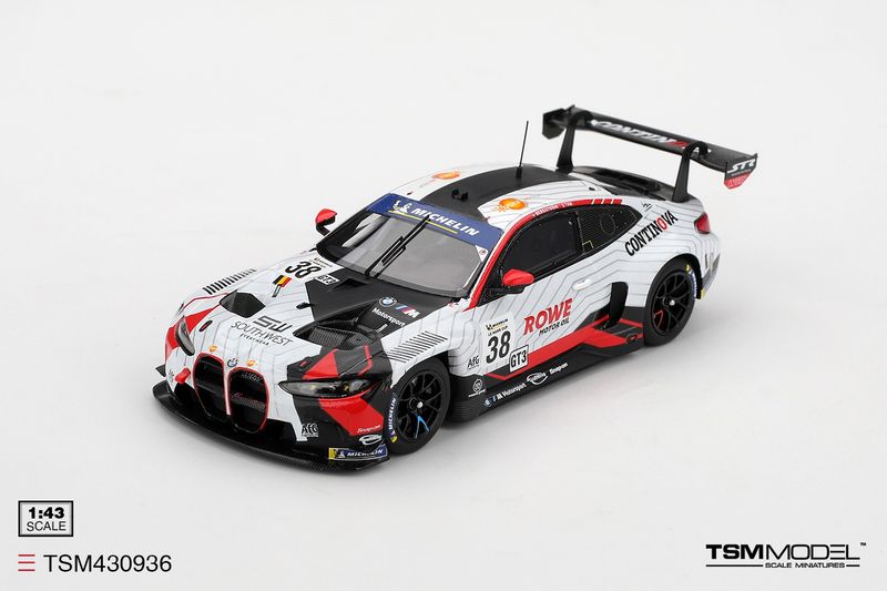 1:43 TSM - BMW M4 GT3 Evo 3.0L Turbo Team WRT #38 Road To Le Mans 2025 G. Bergstrom