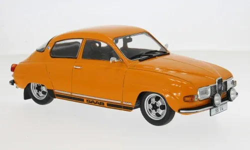 1:18 MCG - Saab 96 V4, orange, 1970 1:18 MCG - Saab 96 V4, orange, 1970