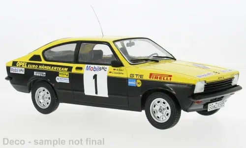 1:18 MCG - Opel Kadett C Coupe GT/E, Westfalen-Lippe Rallye, 1977, #1, W. Röhrl / C. Geistdörfer 1:18 MCG - Opel Kadett C Coupe GT/E, Westfalen-Lippe Rallye, 1977, #1, W. Röhrl / C. Geistdörfer