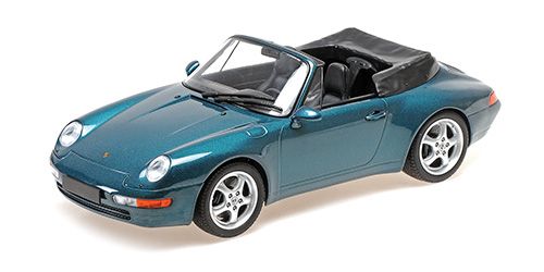 1:18 Minichamps - PORSCHE 911 (993) CABRIOLET – 1994 – GREEN METALLIC 1:18 Minichamps - PORSCHE 911 (993) CABRIOLET – 1994 – GREEN METALLIC