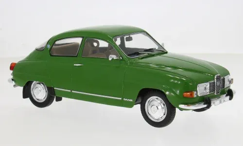1:18 MCG - Saab 96 V4, dunkelgrün, 1970 1:18 MCG - Saab 96 V4, dunkelgrün, 1970