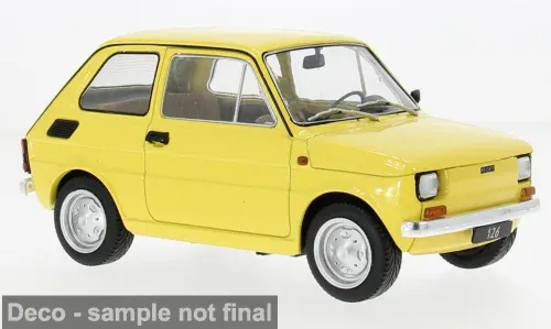 1:18 MCG - Fiat 126, gelb, 1972