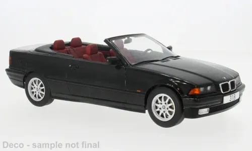 1:18 MCG - BMW 3er (E36) Cabriolet, schwarz, 1996 1:18 MCG - BMW 3er (E36) Cabriolet, schwarz, 1996