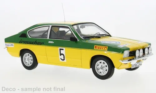 1:18 MCG - Opel Kadett C Coupe GT/E, International Sachs Winter Rallye, 1976, #5, W. Smolej / C. Geistdörfer