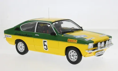 1:18 MCG - Opel Kadett C Coupe GT/E, International Sachs Winter Rallye, 1976, #5, W. Smolej / C. Geistdörfer 1:18 MCG - Opel Kadett C Coupe GT/E, International Sachs Winter Rallye, 1976, #5, W. Smolej / C. Geistdörfer