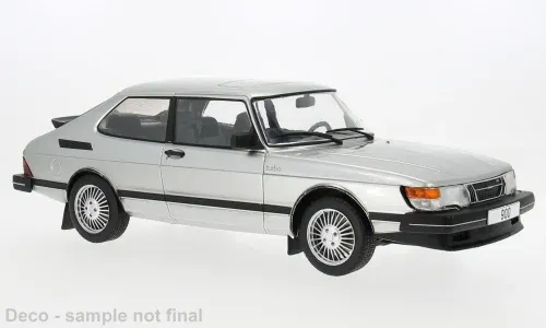 1:18 MCG - Saab 900 Turbo, silber, 1981