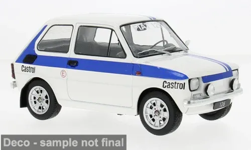 1:18 MCG - Fiat 126, weiss/blau, 1972