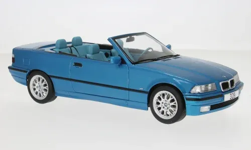 1:18 MCG - BMW 3er (E36) Cabriolet, türkis, 1996