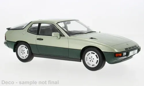 1:18 MCG - Porsche 924 Turbo, hellgrün/dunkelgrün, 1979