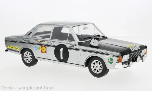 1:18 MCG - Ford 20M RS (P7b), Rally WM, East African Safari Rally, 1969, #1, R. Hillyar / J. Aird 1:18 MCG - Ford 20M RS (P7b), Rally WM, East African Safari Rally, 1969, #1, R. Hillyar / J. Aird