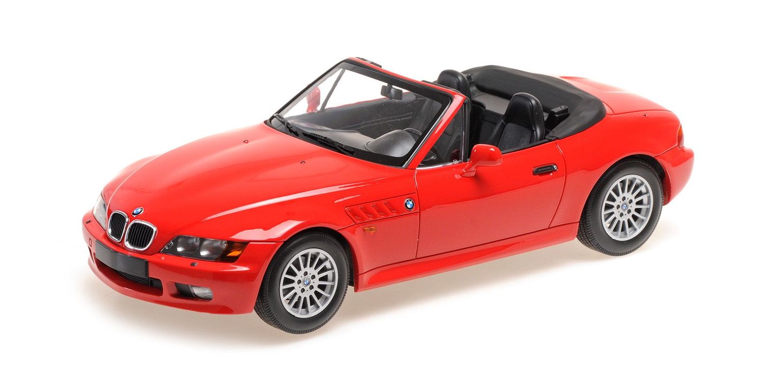 1:18 Minichamps - 1997 BMW Z3 Roadster Red 1:18 Minichamps - 1997 BMW Z3 Roadster Red