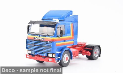 1:43 Premium ClassiXXs - Scania 113 M, blau/Dekor, 1987