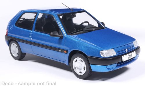 1:24 Whitebox - Citroen Saxo, blau, 1997