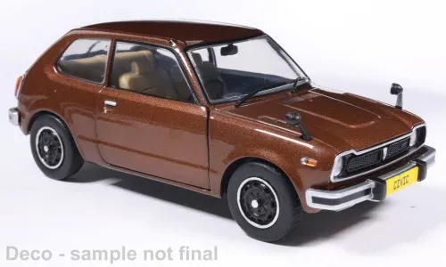 1:24 Whitebox - Honda Civic, braun, 1972