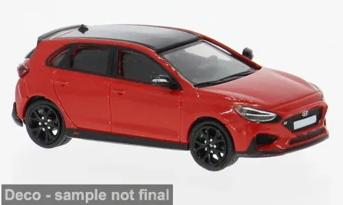 1:87 PCX87 - Hyundai i30 N, dunkelrot, 2021
