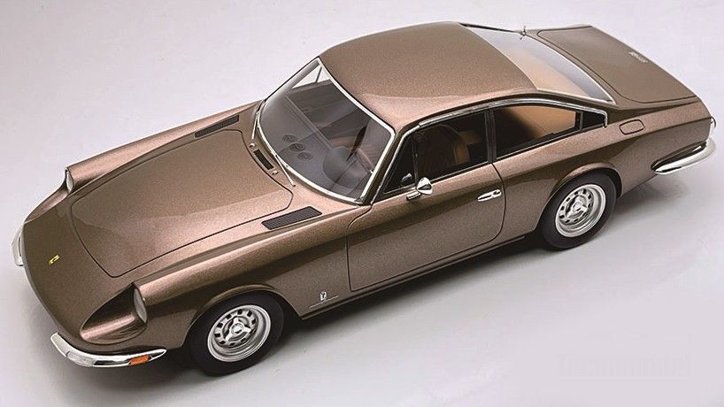 1:18 Tecnomodel - 1967 Ferrari GT 2+2 Bronze Metallic