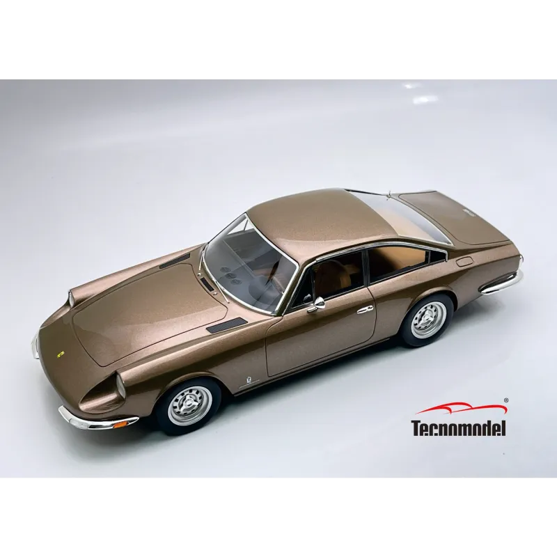1:18 Tecnomodel - 1967 Ferrari GT 2+2 Bronze Metallic 1:18 Tecnomodel - 1967 Ferrari GT 2+2 Bronze Metallic