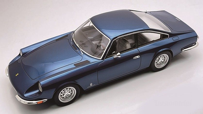 1:18 Tecnomodel - 1967 Ferrari GT 2+2 Blue Metallic