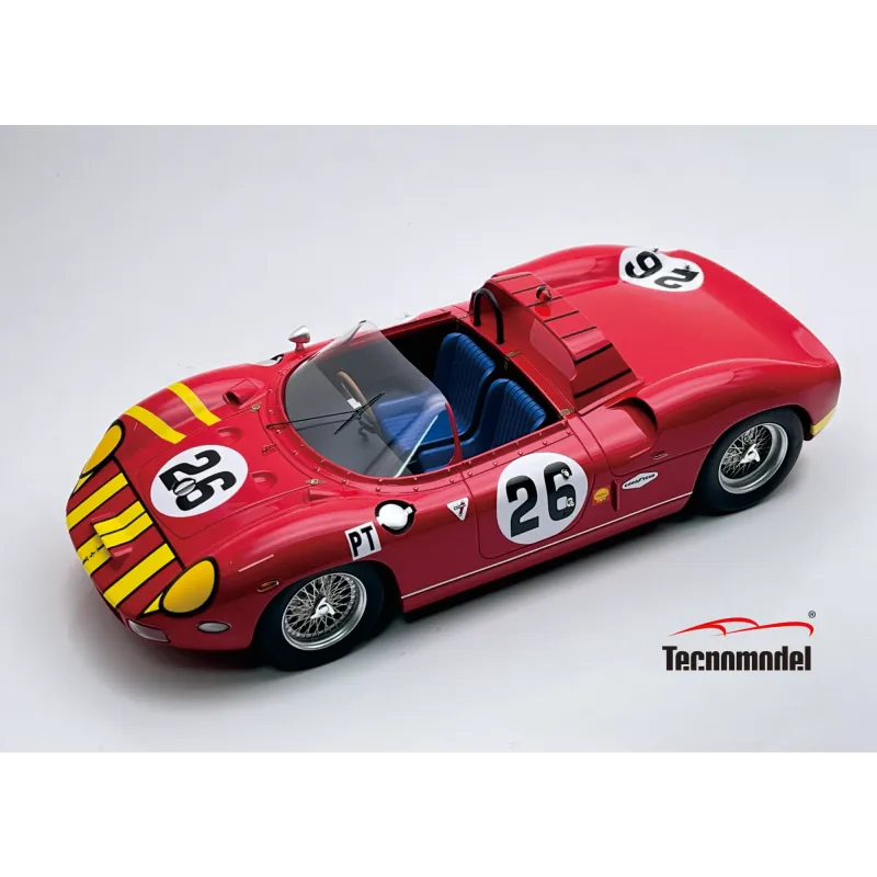 1:18 Tecnomodel - Ferrari 330 P #26 Sebring 12h 1965 Grossmann 1:18 Tecnomodel - Ferrari 330 P #26 Sebring 12h 1965 Grossmann