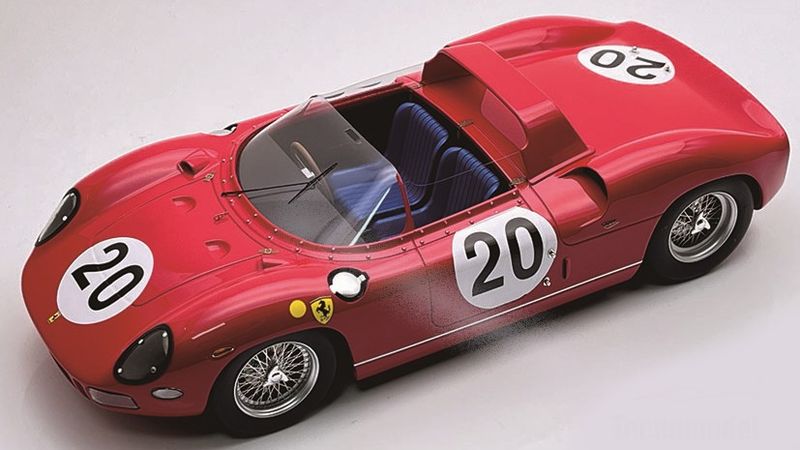 1:18 Tecnomodel - Ferrari 275 P #20 Le Mans 1964 Sefac Winner J. Guichet