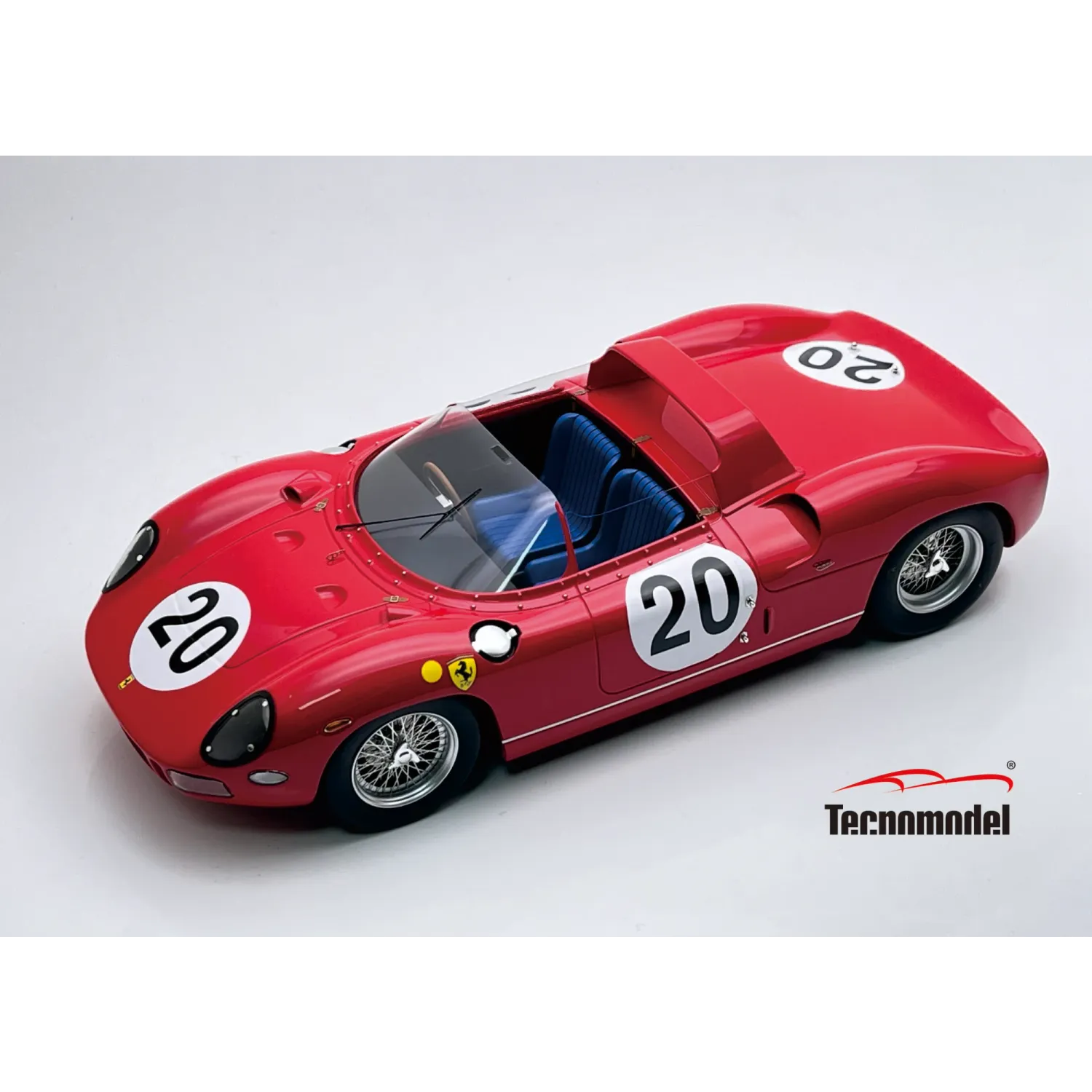 1:18 Tecnomodel - Ferrari 275 P #20 Le Mans 1964 Sefac Winner J. Guichet