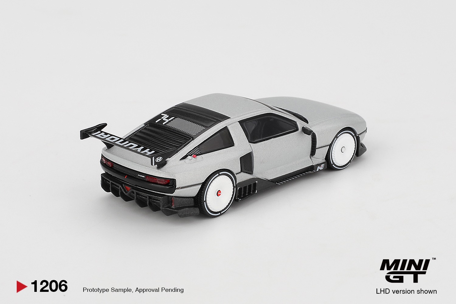 1:64 Mini GT - 2022 Hyundai Concept N Vision 74 (VP2), grey