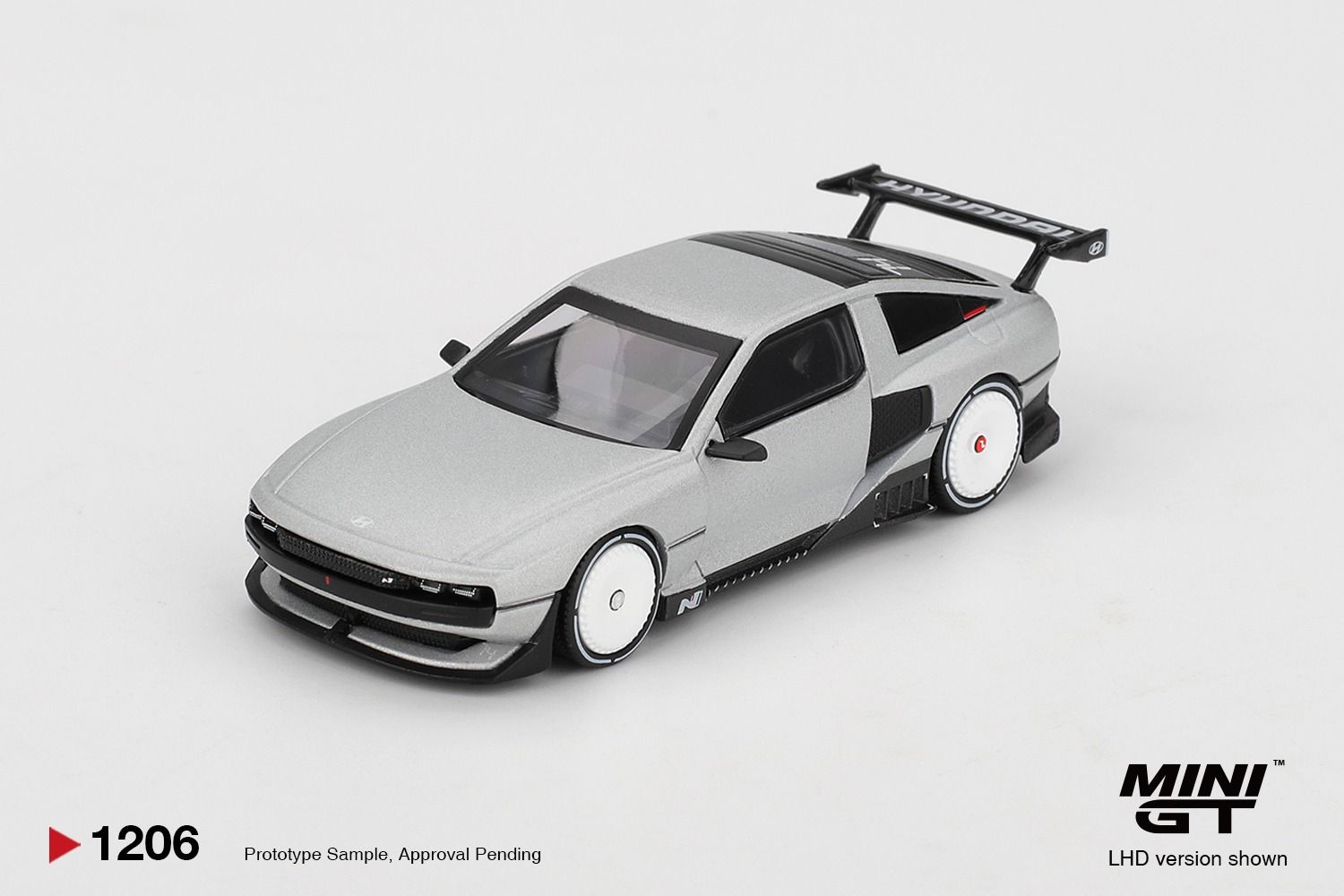 1:64 Mini GT - 2022 Hyundai Concept N Vision 74 (VP2), grey