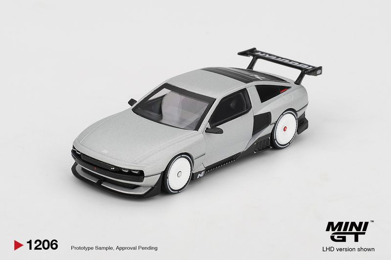 1:64 Mini GT - 2022 Hyundai Concept N Vision 74 (VP2), grey