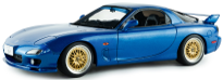 1:18 Solido - 1999 Mazda RX-7 FD3S Innocent Blue