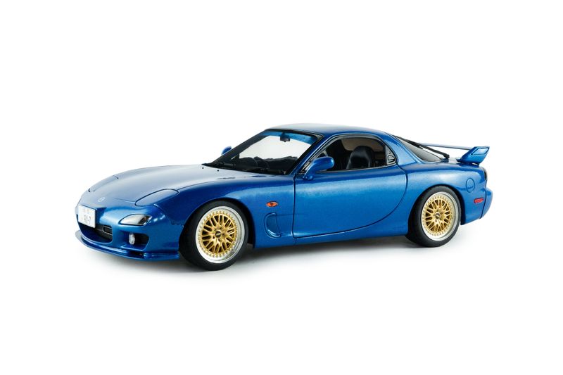 1:18 Solido - 1999 Mazda RX-7 FD3S Innocent Blue