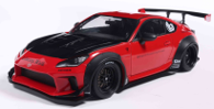 1:18 Solido - 2024 Toyota GR86 Liberty Walk Red