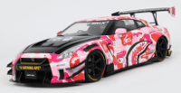 1:18 Solido - 2025 Nissan GT/R (R35) Liberty Walk 2.0  Pink Camo