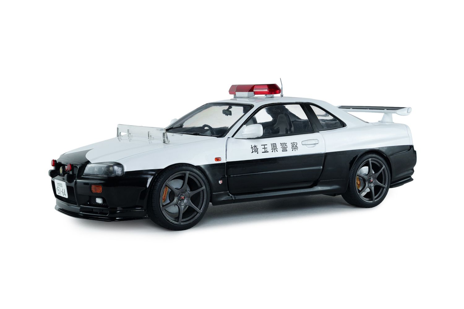 1:18 Solido - 1999 Nissan Skyline GT-R (BNR34) Japan Police