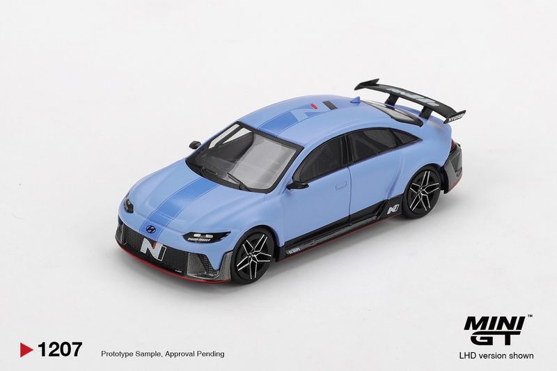 1:64 Mini GT - 2021 Hyundai RN22E (VP1), blue