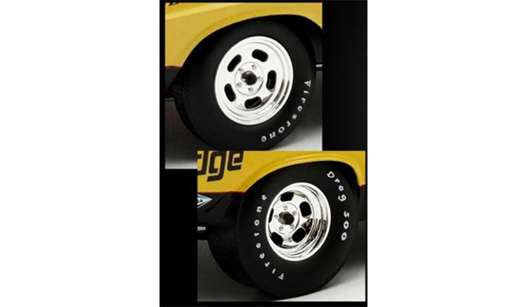 1:18 ACME - Drag Mag Wheel & Tire Set