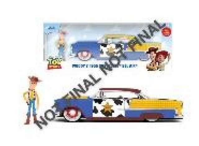 1:24 Jada Toys - 1955 Chevrolet with Woody Figure *Toy Story*