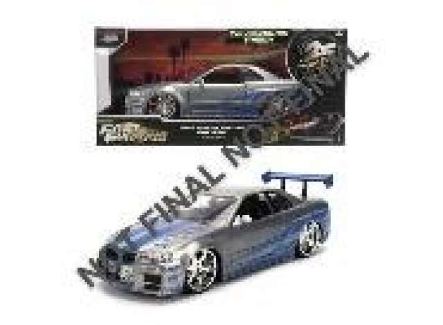 1:24 Jada Toys - Nissan Skyline *Fast & Furious*, silver