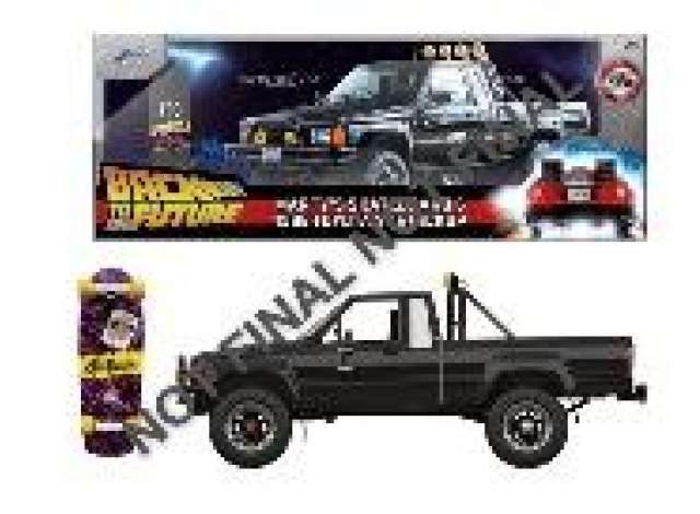 1:24 Jada Toys - 1985 Toyota *BttF Marty's Skateboard*, black