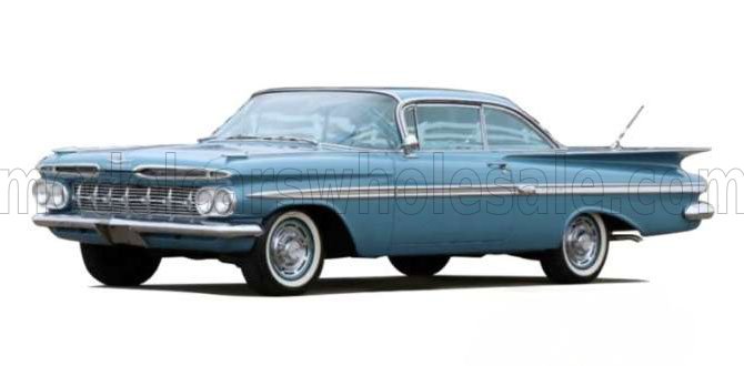 1:24 Maisto - 1959 Chevrolet Impala Blue