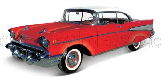 1:18 Maisto - 1957 Chevrolet Bel Air Coupe Red