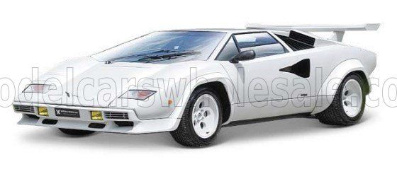 1:64 Maisto - 1988 Lamborghini Countach White